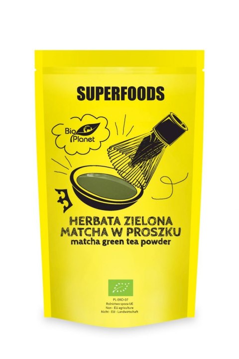 HERBATA ZIELONA MATCHA W PROSZKU BIO 100 g - BIO PLANET