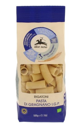 MAKARON (SEMOLINOWY) RIGATONI BIO 500 g - ALCE NERO