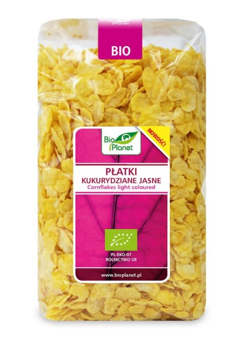 PŁATKI KUKURYDZIANE JASNE BIO 250 g - BIO PLANET