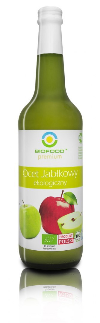 OCET JABŁKOWY NIEFILTROWANY BIO 700 ml - BIO FOOD