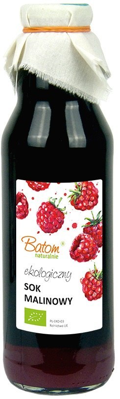SOK MALINOWY BIO 750 ml - BATOM