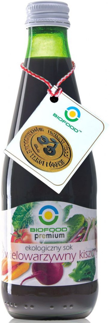 SOK WIELOWARZYWNY KISZONY BIO 300 ml - BIO FOOD