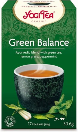 HERBATKA ZIELONA RÓWNOWAGA BIO (17 x 1,8 g) 30,6 g - YOGI TEA