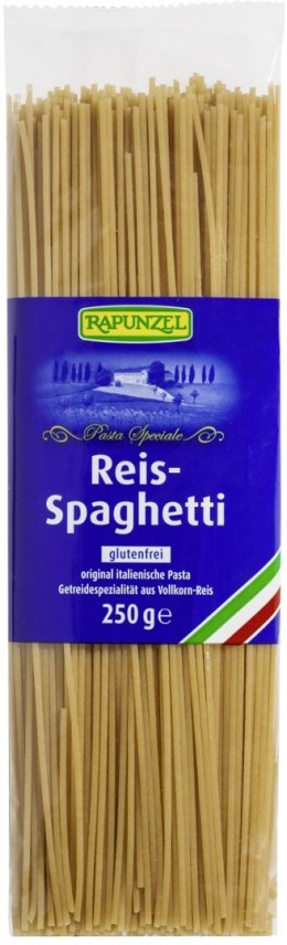 MAKARON (RYŻOWY) SPAGHETTI BEZGLUTENOWY BIO 250 g - RAPUNZEL