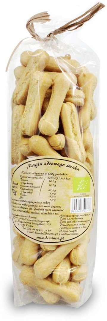 PAŁECZKI PTYSIOWE BEZ DODATKU CUKRU BIO 70 g - BIO ANIA