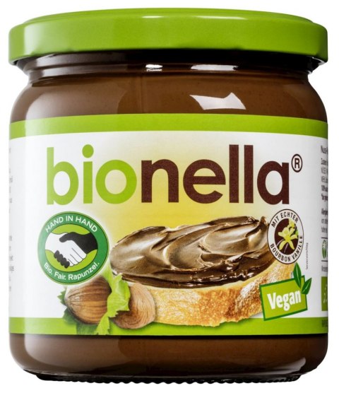 BIONELLA KREM ORZECHOWO-CZEKOLADOWY VEGAN BIO 400 g - BIONELLA