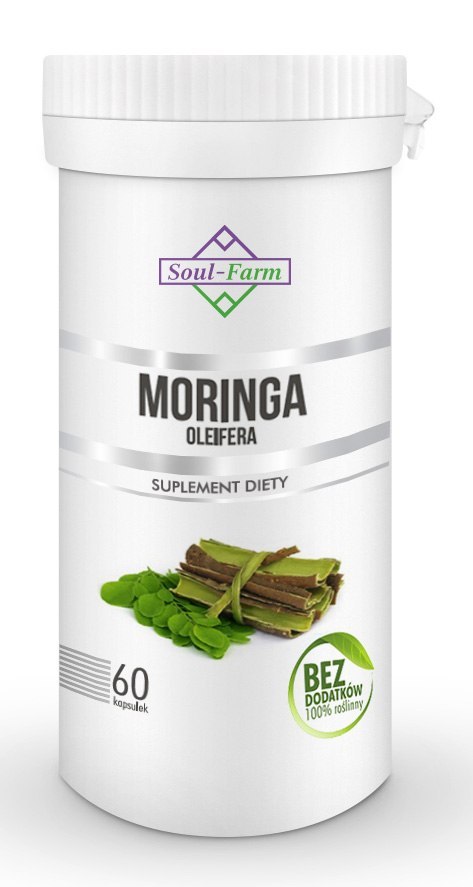 MORINGA EKSTRAKT 400 mg 60 KAPSUŁEK - SOUL FARM