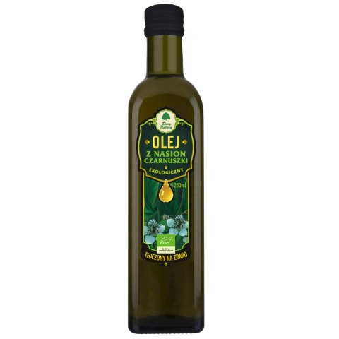 OLEJ Z NASION CZARNUSZKI VIRGIN BIO 250 ml - DARY NATURY