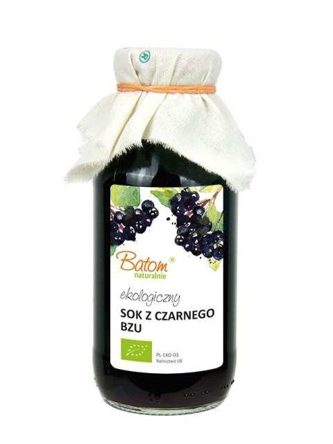SOK Z CZARNEGO BZU BIO 330 ml - BATOM