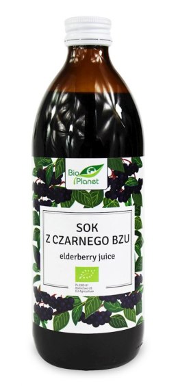 SOK Z CZARNEGO BZU BIO 500 ml - BIO PLANET