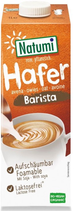 NAPÓJ OWSIANY Z SOJĄ BARISTA BIO 1 L - NATUMI MLEKO