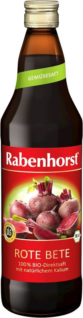 SOK Z BURAKÓW CZERWONYCH 100% BIO 750 ml - RABENHORST