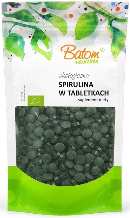 SPIRULINA TABLETKI BIO 250 g (1 TABLETKA = 200 mg) - BATOM