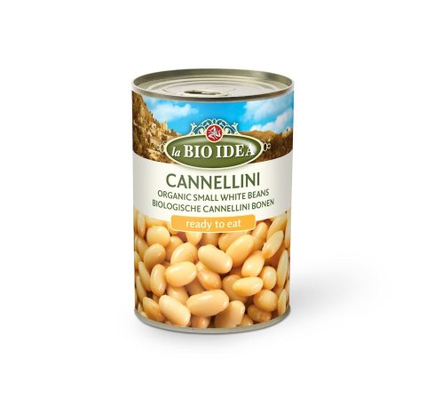FASOLA BIAŁA DROBNA (PUSZKA) BIO 400 g - LA BIO IDEA