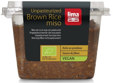 MISO (PASTA SOJOWA Z RYŻEM BRĄZOWYM) BIO 300 g - LIMA