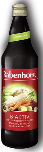 SOK WIELOWARZYWNY BIO 750 ml - RABENHORST