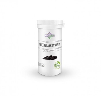 WĘGIEL AKTYWNY 180 mg 60 KAPSUŁEK - SOUL FARM
