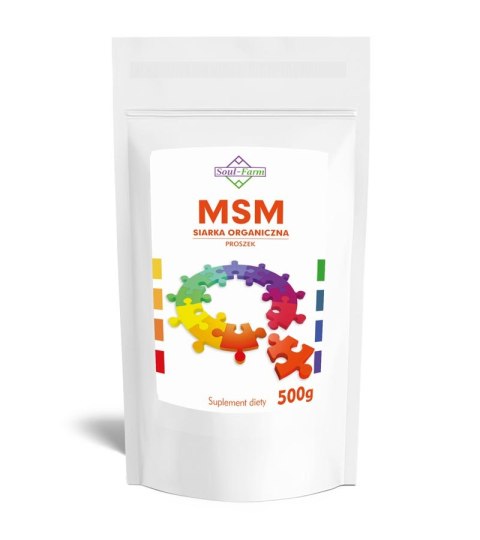 SIARKA ORGANICZNA PROSZEK 500 g - SOUL FARM