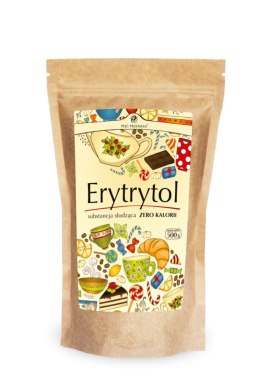ERYTRYTOL (TOREBKA PAPIEROWA) BIO 500 g - PIĘĆ PRZEMIAN