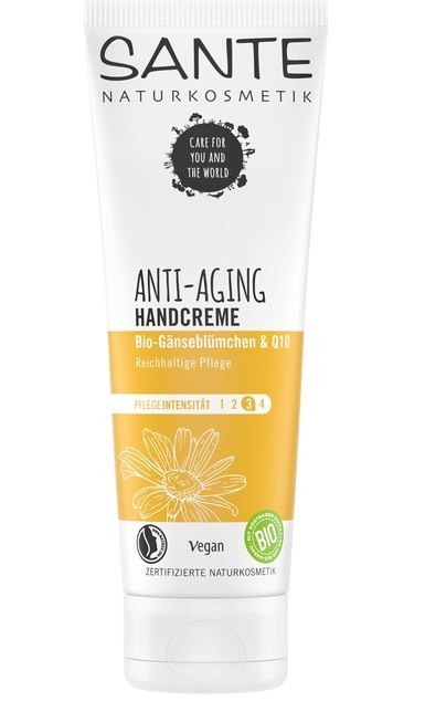 KREM DO RĄK ANTI-AGING STOKROTKA I KOENZYM Q10 ECO 75 ml - SANTE