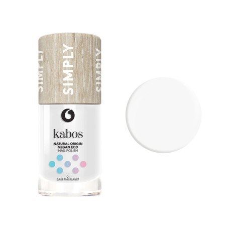 LAKIER DO PAZNOKCI 01 SAVE THE PLANET ECO 10 ml - KABOS