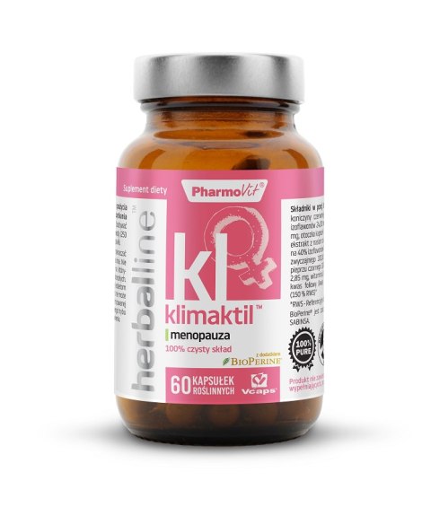 KLIMAKTIL 60 KAPSUŁEK 27,16 g - PHARMOVIT (HERBALLINE)