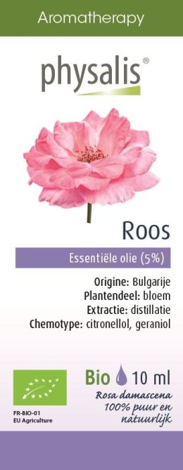 OLEJEK ETERYCZNY RÓŻA DAMASCEŃSKA BIO 10 ml