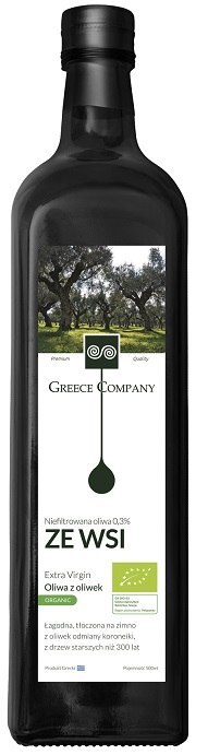 OLIWA Z OLIWEK EXTRA VIRGIN ZE WSI BIO 500 ml - GREECE COMPANY