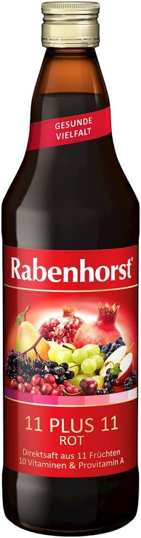 SOK WIELOOWOCOWY MULTIWITAMINA 11 PLUS 11 NFC 750 ml - RABENHORST