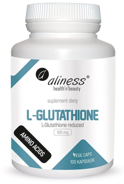 L-Glutathione reduced 500 mg x 100 Vege caps. - Aliness