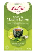 HERBATKA ZIELONA Z CYTRYNĄ I MATCHĄ BIO (17 x 1,8 g) 30,6 g - YOGI TEA