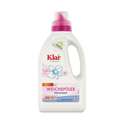 PŁYN DO PŁUKANIA I ZMIĘKCZANIA TKANIN BEZZAPACHOWY ECO 750 ml - KLAR