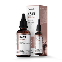WITAMINA K2 W KROPLACH (75 mcg) 30 ml - PHARMOVIT (CLEAN LABEL)
