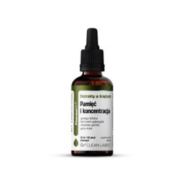 KROPLE NA PAMIĘĆ I KONCENTRACJĘ BEZGLUTENOWE 30 ml - PHARMOVIT (CLEAN LABEL)