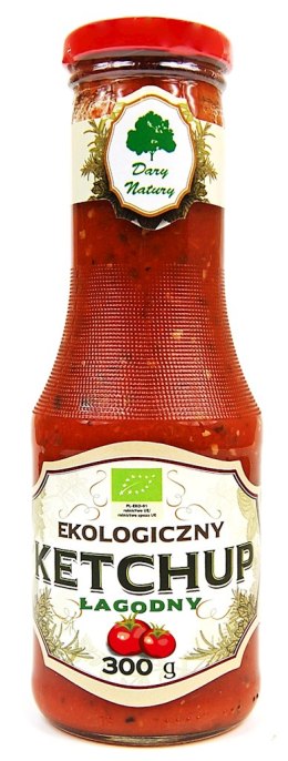 KETCHUP POMIDOROWY ŁAGODNY BIO 300 g - DARY NATURY