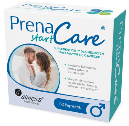 PRENACARE START DLA MĘŻCZYZN 60 VEGE CAPS ALINESS