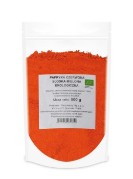 PAPRYKA CZERWONA SŁODKA MIELONA BIO 500 g - HORECA (DARY NATURY)