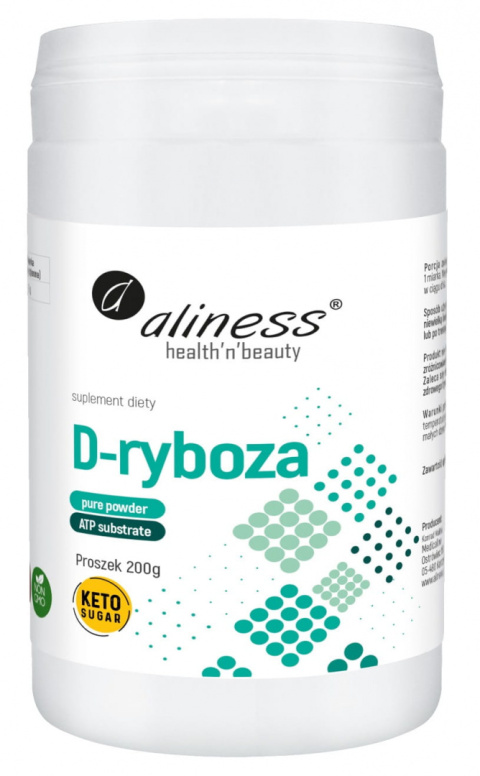 D-ryboza proszek 200 g Aliness