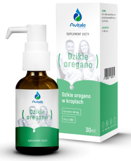 Olej dzikie oregano 90% karwakolu 30 ml Aliness