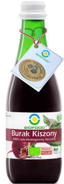 SOK Z BURAKA KISZONY BIO 300 ml - BIO FOOD