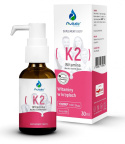 Witamina K2 (Vita MK7) 25mcg Olive 30 ml Aliness