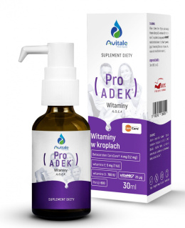 Witamina ProADEK betakaroten 30 ml Aliness