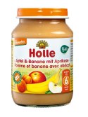 DESEREK JABŁKO - BANAN - MORELA BEZGLUTENOWY PO 6 MIESIĄCU DEMETER BIO 190 g (SŁOIK) - HOLLE