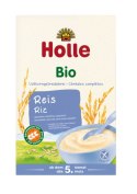KASZKA RYŻOWA BEZ DODATKU CUKRÓW BEZGLUTENOWA OD 5 MIESIĄCU BIO 250 g - HOLLE
