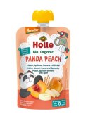 MUS W TUBCE BRZOSKWINIA - BANAN - MORELA - ORKISZ BEZ DODATKU CUKRÓW PO 8 MIESIĄCU DEMETER BIO 100 g - HOLLE