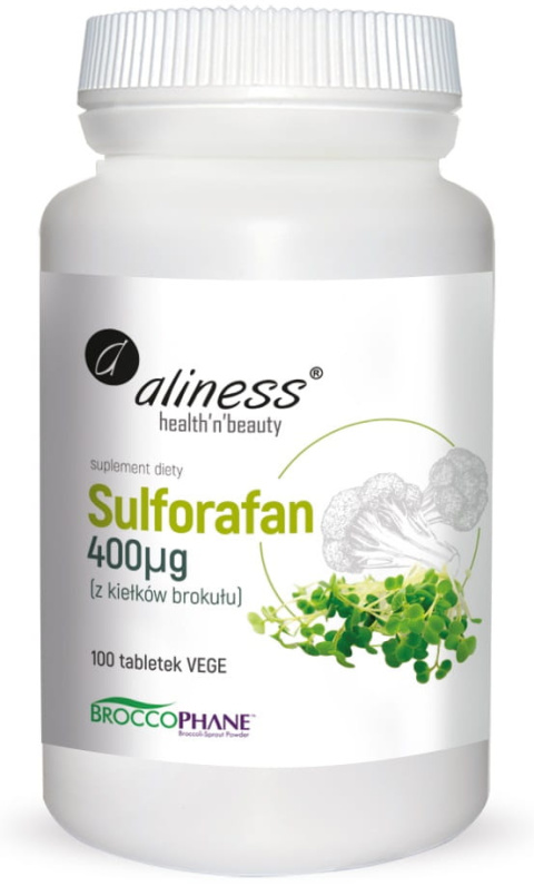 SULFORAFAN 400 MCG X 100 VEGE TABS ALINESS