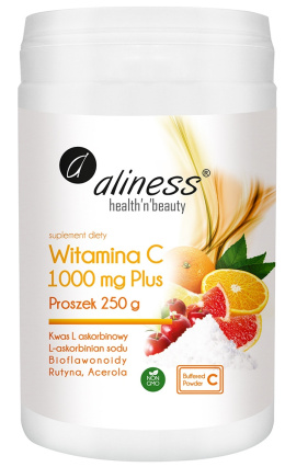 WITAMINA C 1000MG BUFOR PLUS 250 G PROSZEK ALINESS