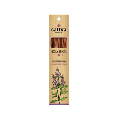 KADZIDŁO INDYJSKIE TULSI (15 szt.) 30 g - SATTVA