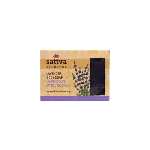 MYDŁO W KOSTCE DO CIAŁA LAWENDA 125 g - SATTVA