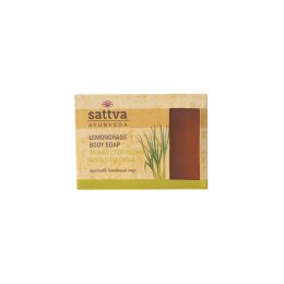 MYDŁO W KOSTCE DO CIAŁA TRAWA CYTRYNOWA 125 g - SATTVA